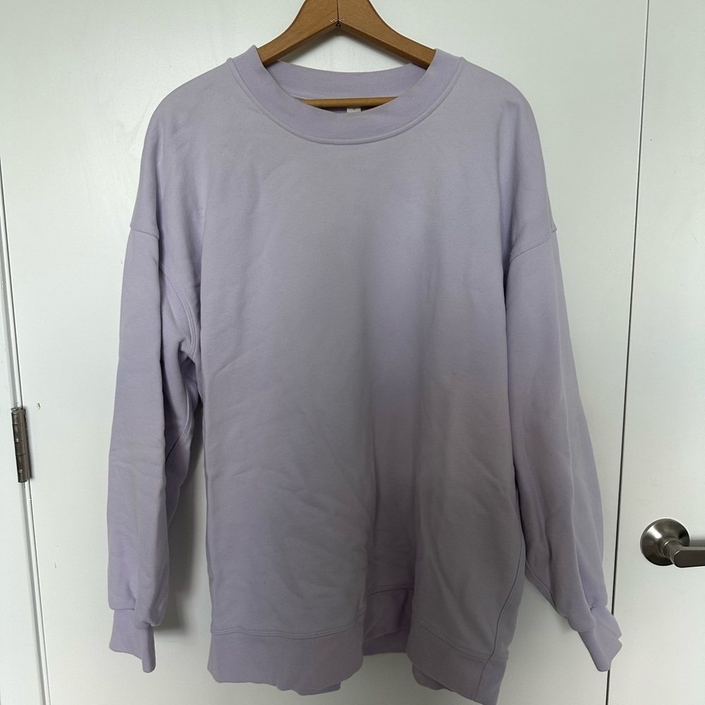 lululemon athletica Lavender dew crewneck